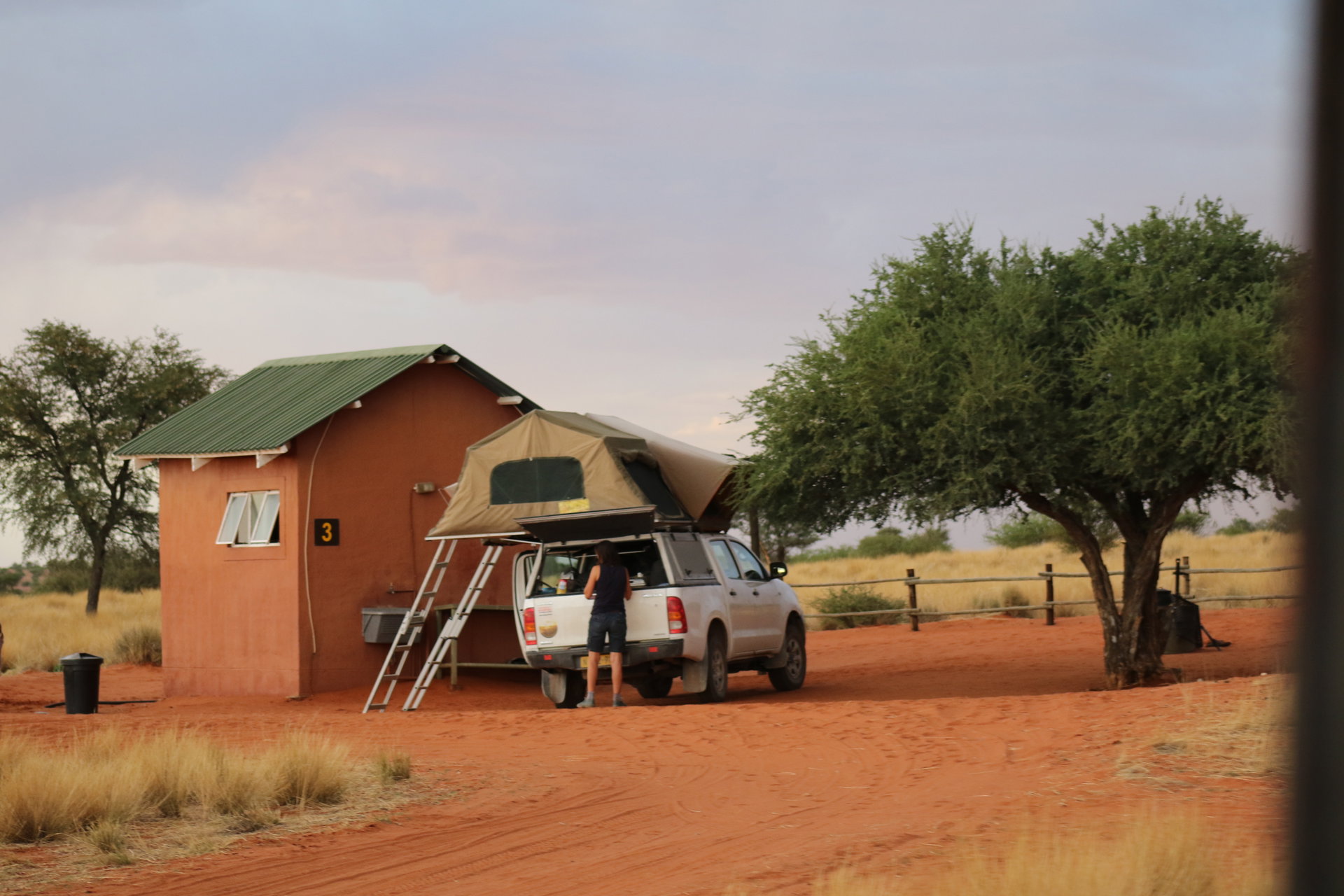 Bagatelle Kalahari Game Ranch — Campsite