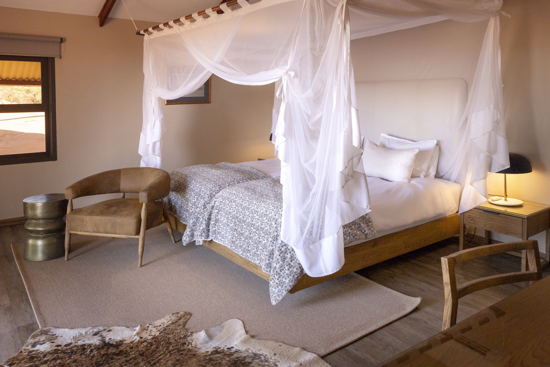 Bagatelle Kalahari Game Ranch — Garden and Pool Room