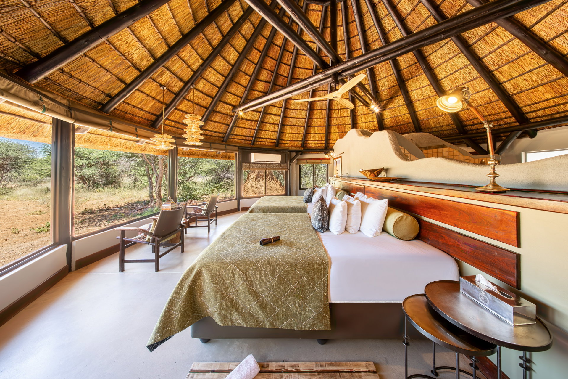 Okonjima Luxury Bush Camp — Luxury Bush Camp Chalet